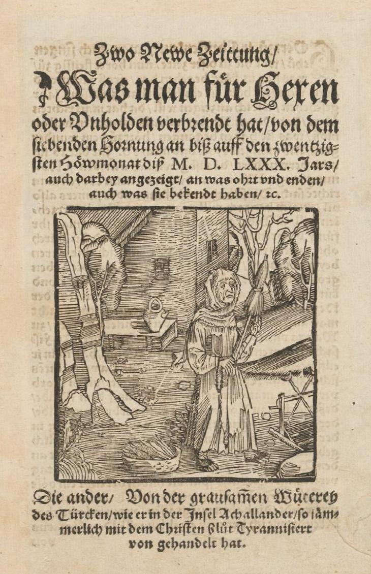 Süddeutsche Hexenzeitung, 1580