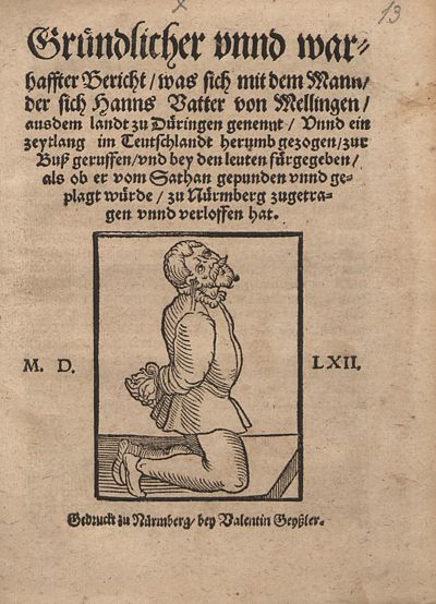 Hans Vader mit Fessel